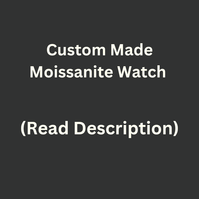 Custom Moissanite Watch Consultation
