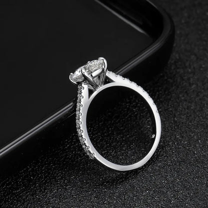 "The OG" 3ct Round Brilliant Moissanite Engagement Ring 925 Silver