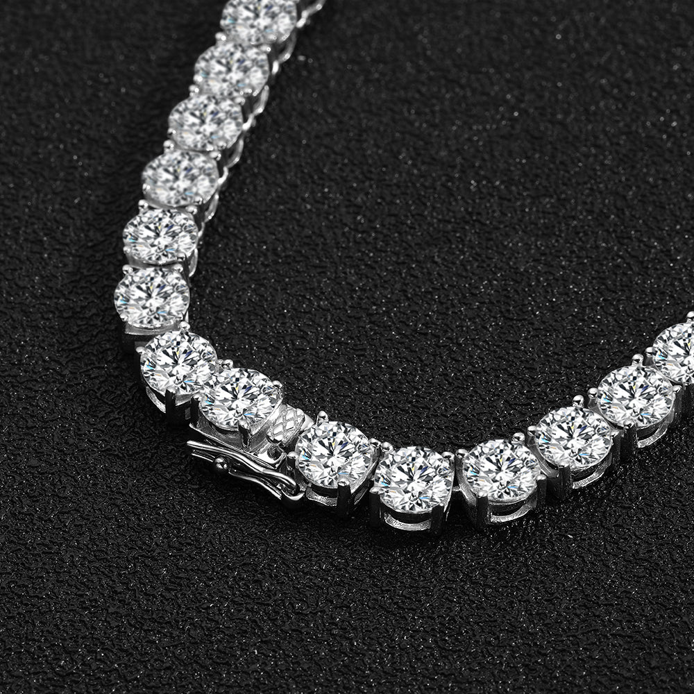 5mm Moissanite Tennis Chain Lock